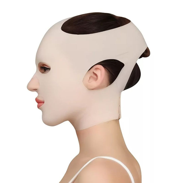 Máscara facial para dormir, efecto antiarrugas. Cuidado reafirmante nocturno que tensa y eleva la piel.