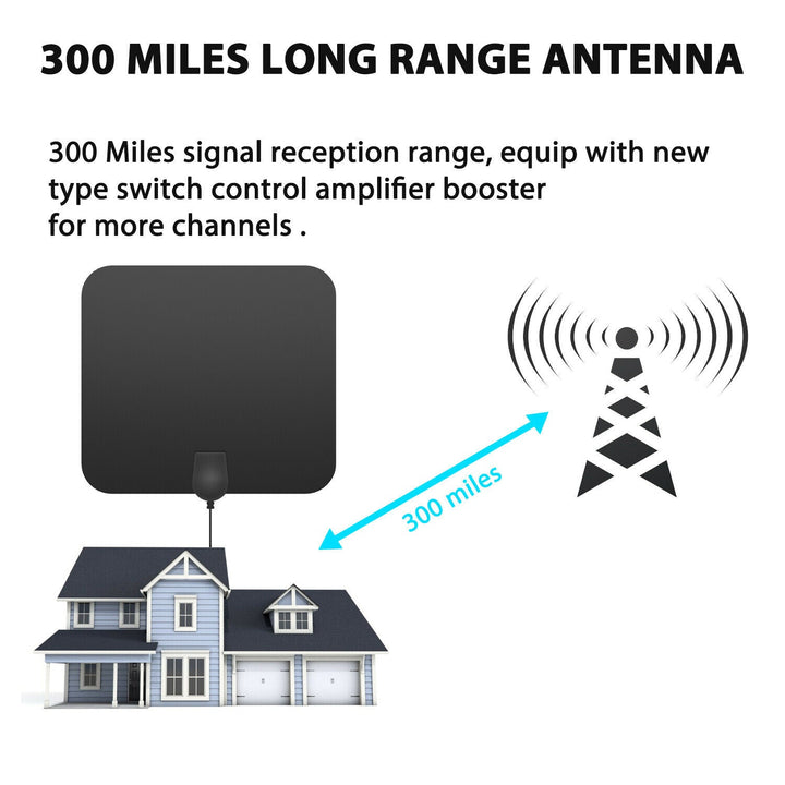 Antena interior para TV, capta TV abierta y canales HD gratis. Mejora tu entretenimiento hogar con señal digital.