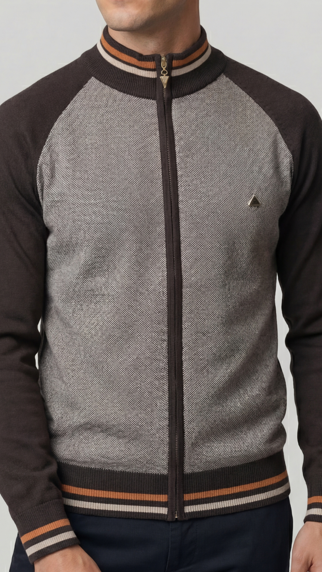 Cárdigan de punto cálido para hombre, perfecto para el frío. Estilo casual y moderno, ropa de hombre.