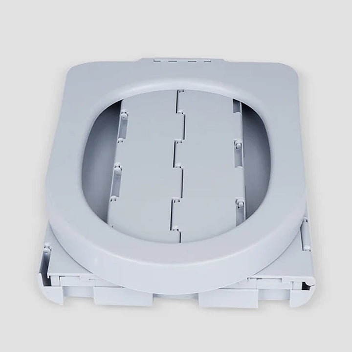 Inodoro multiusos plegable, perfecto como taburete para camping, viajes y senderismo. Confortable.