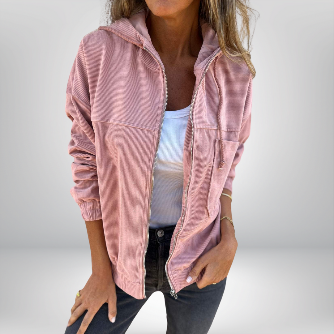 Chaqueta ligera para mujer, ideal para el estilo diario y ropa exterior casual en otoño. Comodidad garantizada.