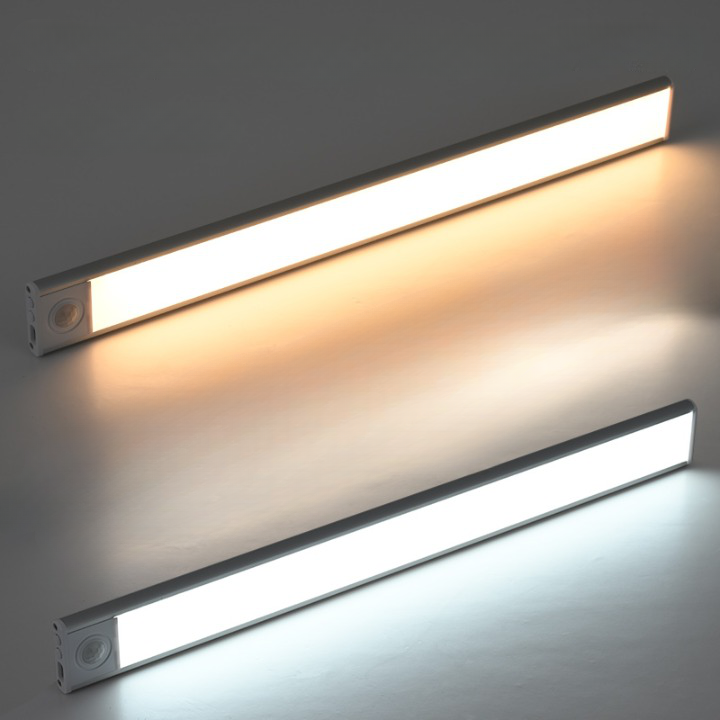 Luz LED de movimiento inalámbrica, magnética para cocina, fácil instalación.