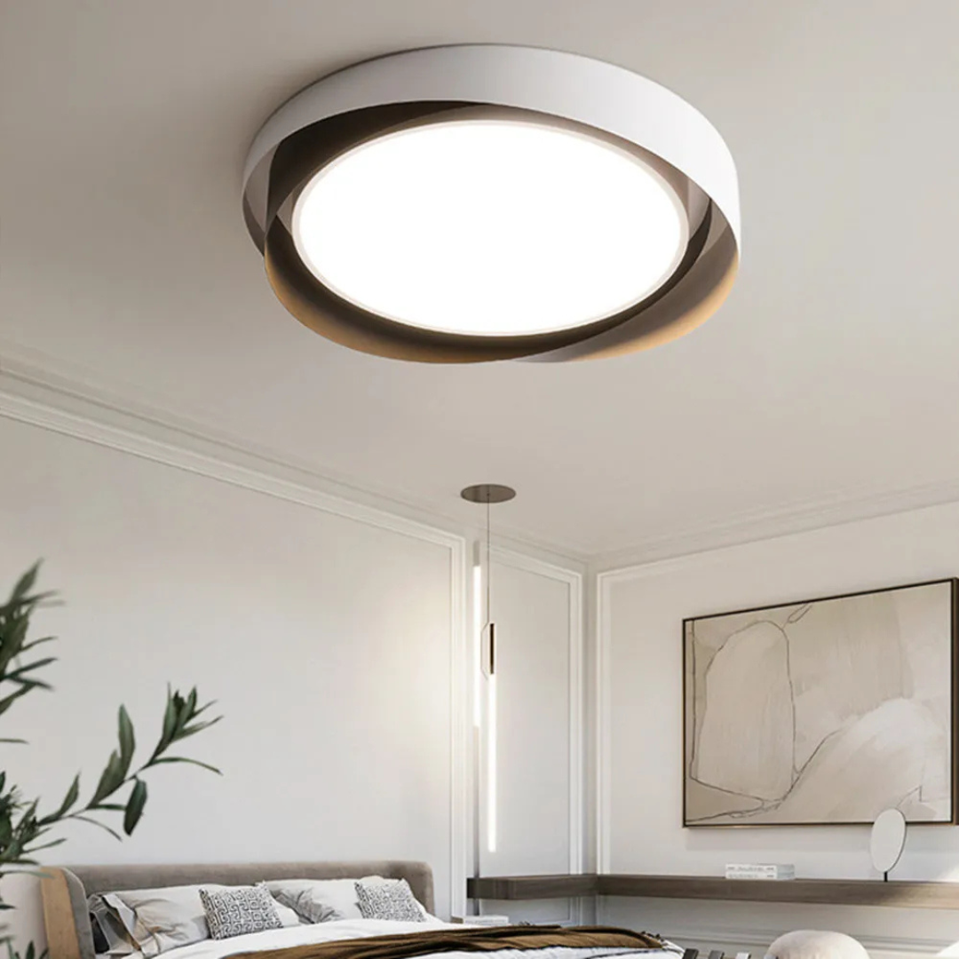 Lámpara de techo LED moderna y elegante, ideal para iluminación interior contemporánea del hogar.