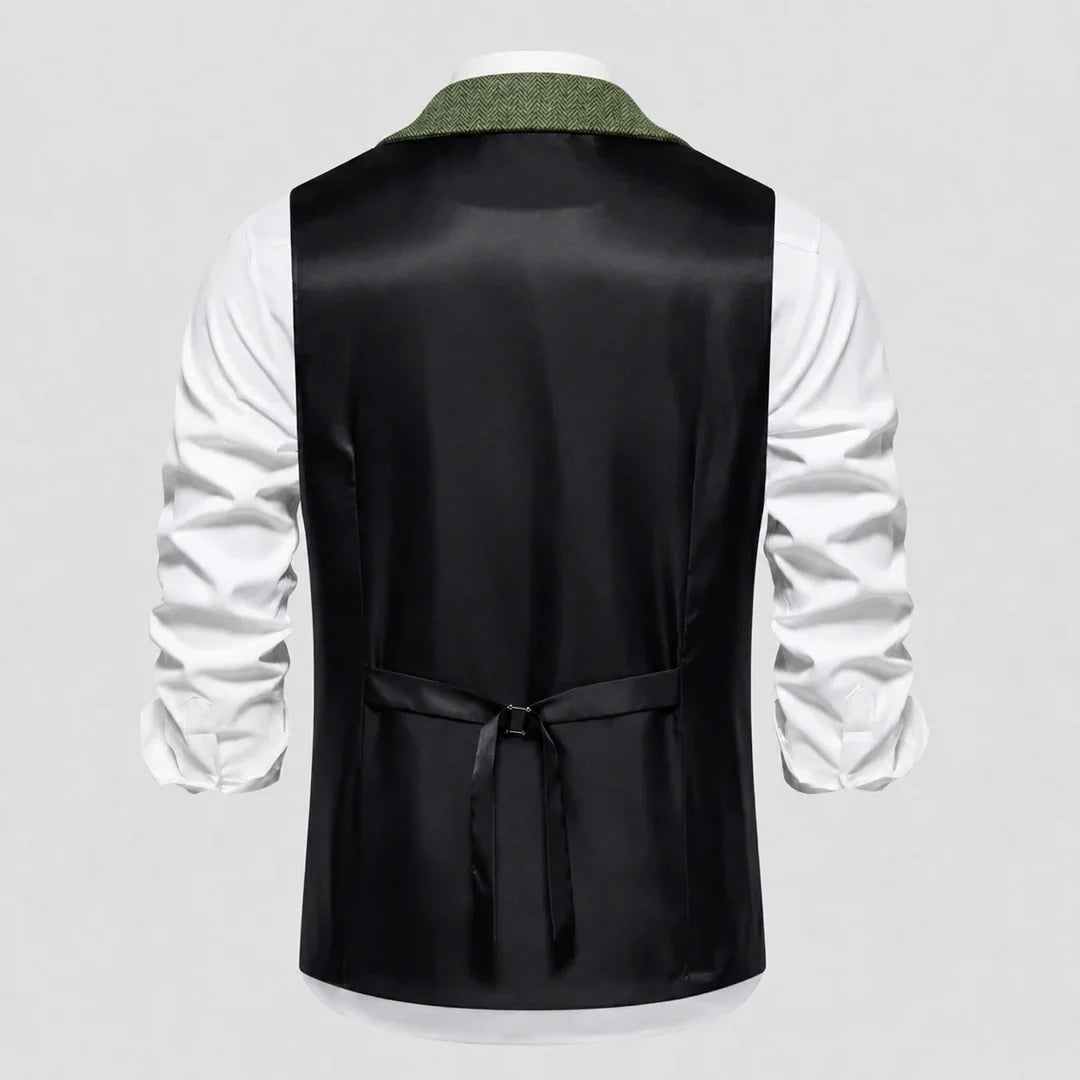 Chaleco moderno y cómodo para hombre, ideal para un toque elegante en tu outfit.