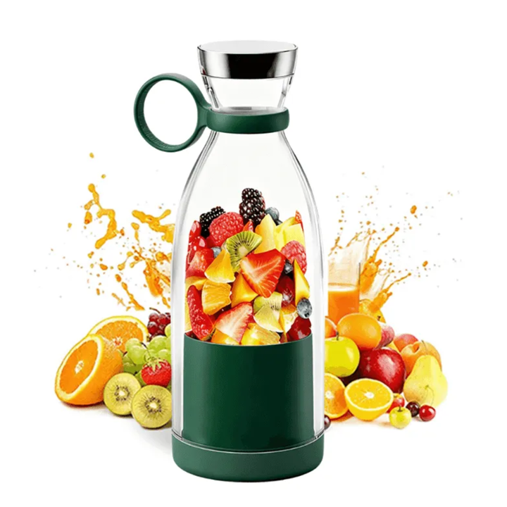Mezclador portátil USB para bebidas saludables. Perfecto para la oficina, gimnasio o aventuras al aire libre.