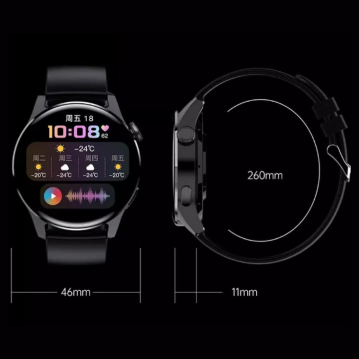 Reloj inteligente EKG para fitness. Sigue tu actividad, pulso y bienestar general.