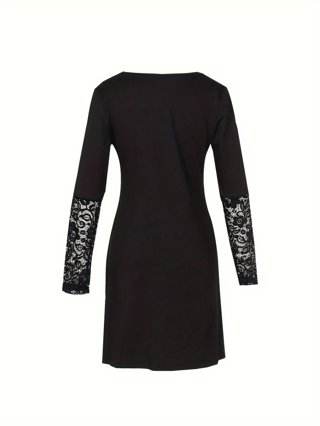 Vestido ADELLE elegante y sofisticado para mujer. Diseño largo negro ideal para fiestas, noche y eventos especiales.