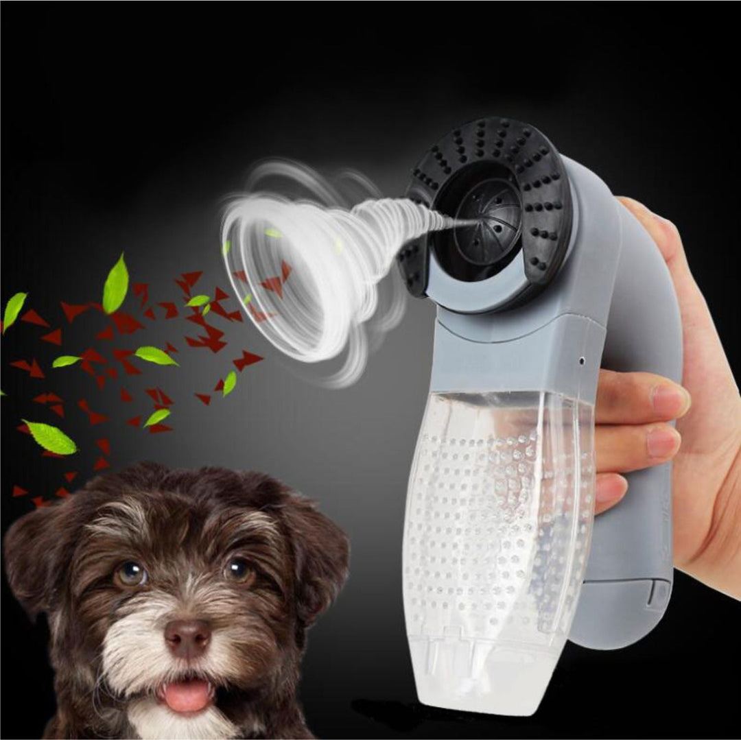 Aspiradora inalámbrica compacta para pelo de perros y gatos, ideal para limpiar en cualquier lugar.