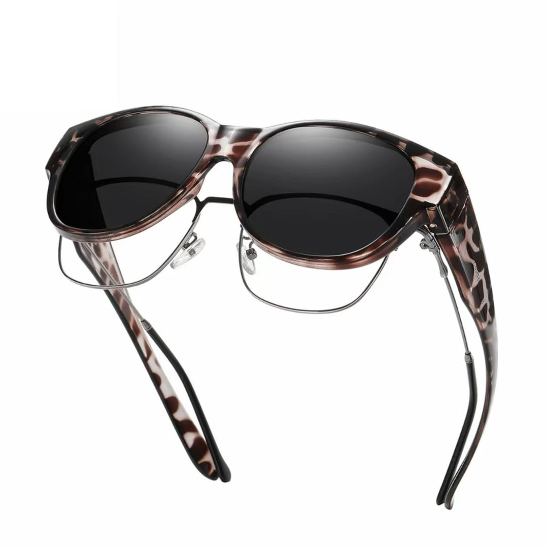 Confort visual: gafas de sol ojo de gato polarizadas UV400 para mujer.