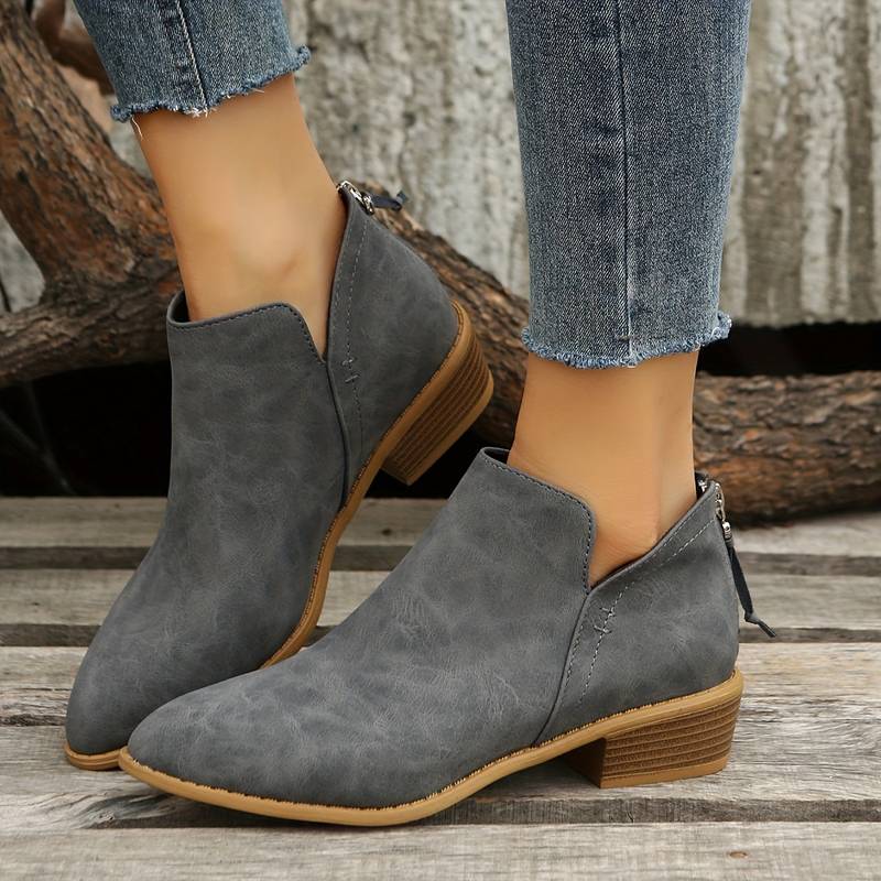 Botines de moda RENATA para mujer. Calzado femenino elegante de otoño, ideal para el invierno.