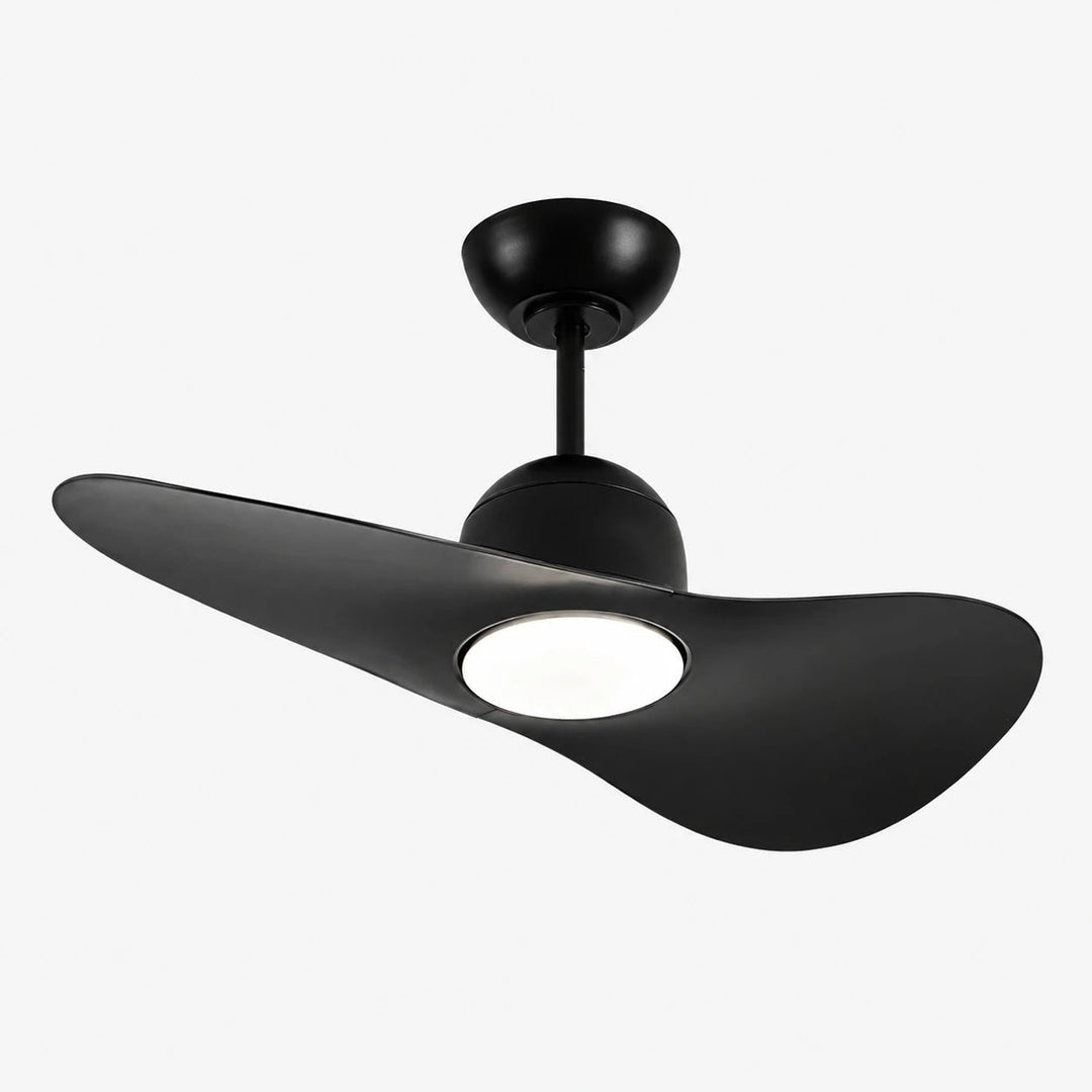 Luz dimerizable en ventilador de techo silencioso LED. Estilo y funcionalidad para el hogar.