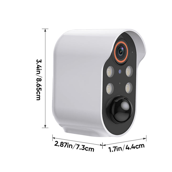 Monitoreo en tiempo real con cámara de seguridad inalámbrica 1080P para la protección de tu hogar.