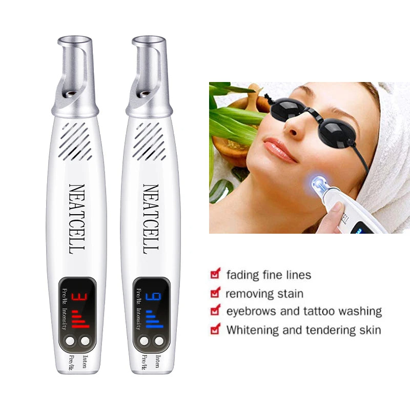 Tecnología láser picosegundos para una belleza sin manchas, logrando una piel más clara y uniforme.