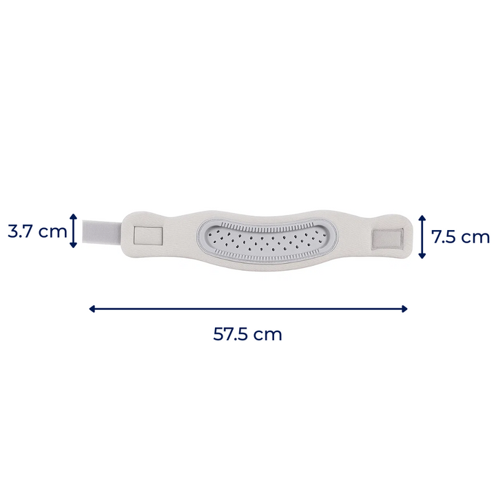 Almohada cervical de espuma transpirable para dormir mejor y aliviar el dolor de cuello.