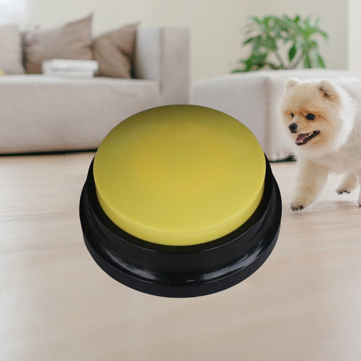 Botón grabador de voz para entrenamiento de perros, gatos. Juguete interactivo de ABS.
