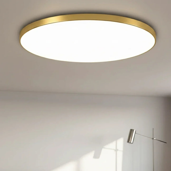 Luz de techo LED para cocina moderna, iluminación eficiente y diseño minimalista.