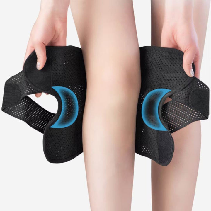 Rodilleras deportivas para hombres y mujeres, ofrecen soporte y estabilidad a la rodilla.