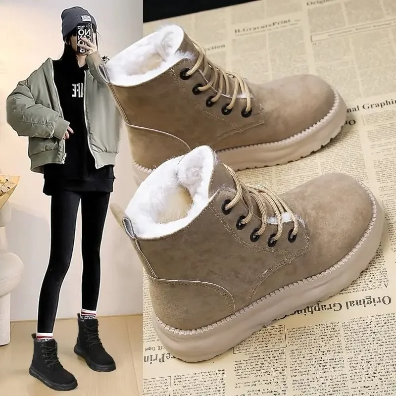 Botines ISLA impermeables de mujer, plataforma, ideales para invierno, cómodos y con estilo.