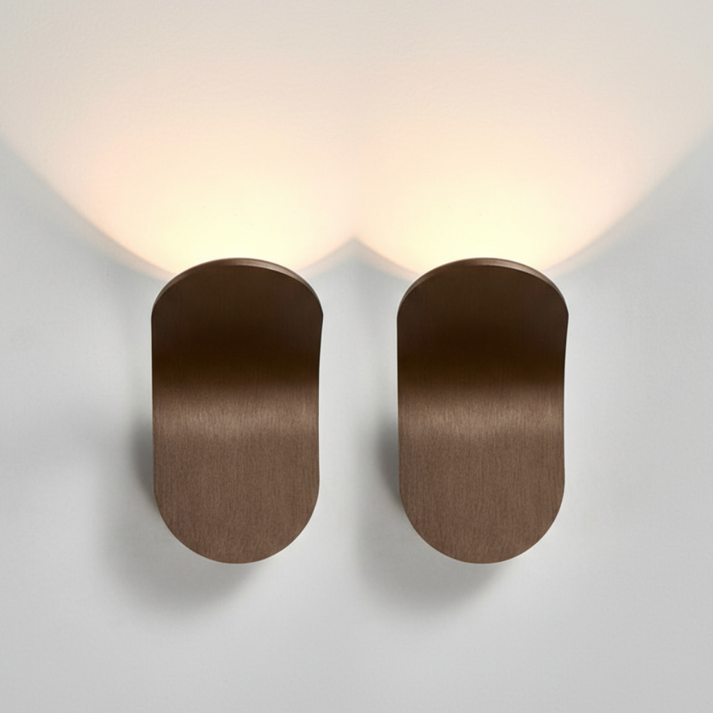Aplique LED interior, luz de pared moderna y decorativa para un ambiente acogedor.