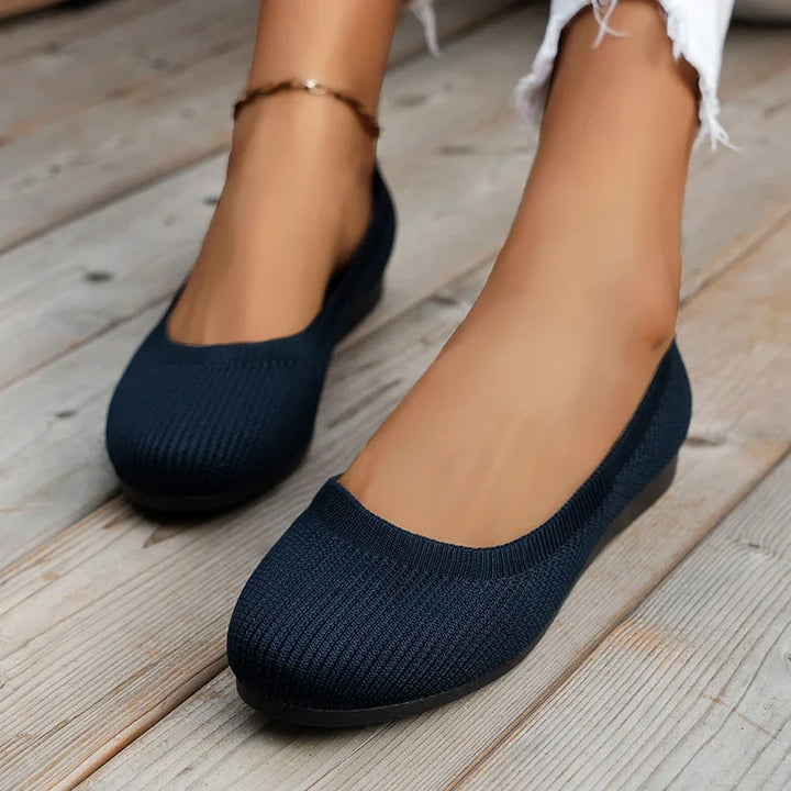 Zapatillas sin cordones para mujer, fáciles de poner. Transpirables, antideslizantes y muy cómodas.