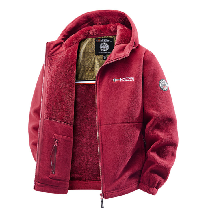 Chaqueta abrigo de invierno para hombre, térmica, impermeable y cortaviento. Máxima protección en ropa de exterior.