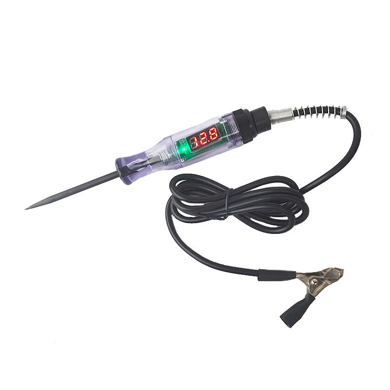 Sonda automotriz para detección de fallas eléctricas en vehículos, camiones y motos.