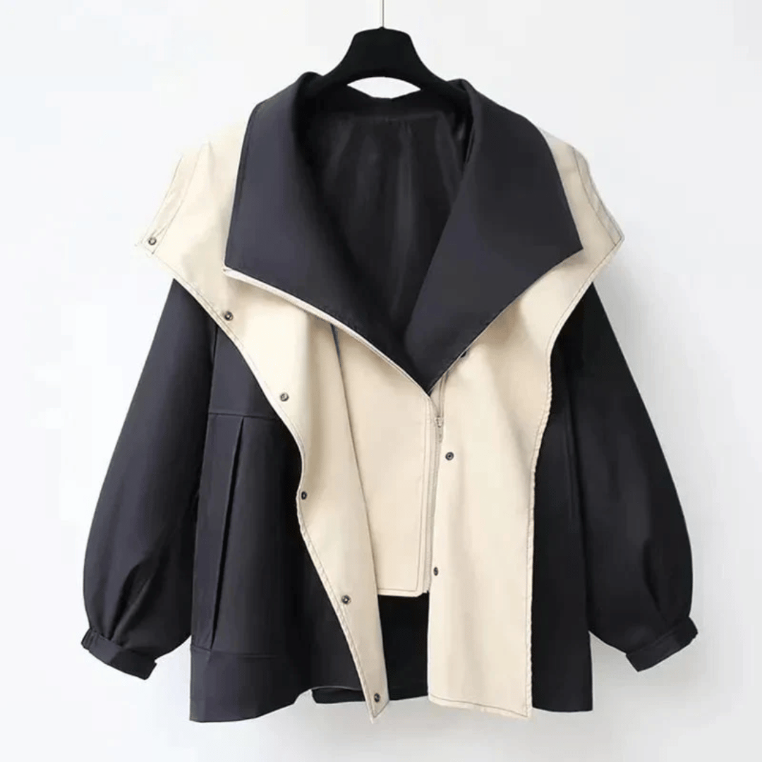 Outwear impermeable de mujer, chaqueta ligera de lluvia, diseño moderno y protector.