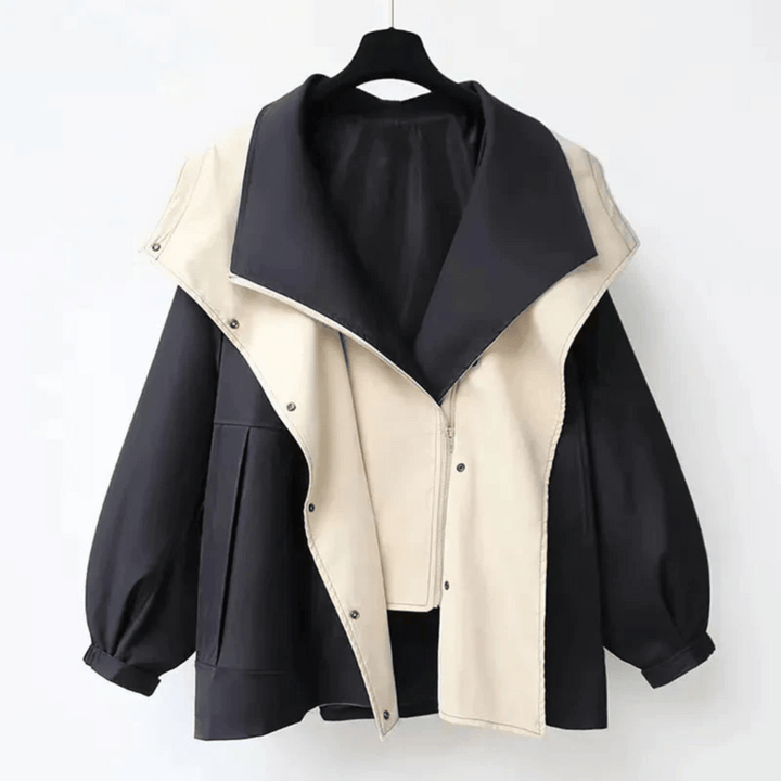 Outwear impermeable de mujer, chaqueta ligera de lluvia, diseño moderno y protector.