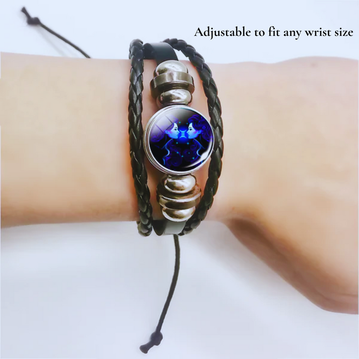 Pulsera con tu signo zodiacal, potenciador de energía positiva y equilibrio.