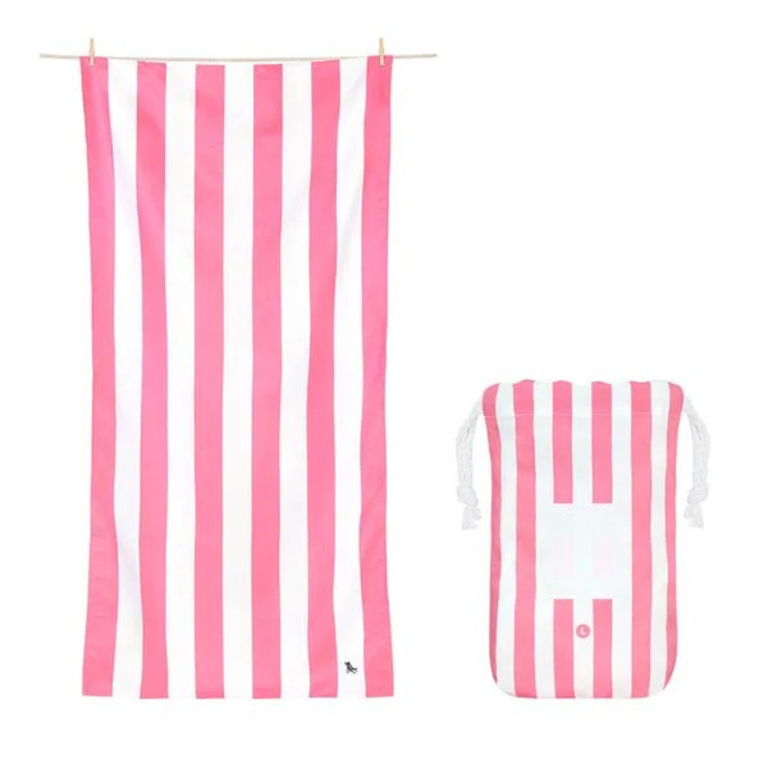 Toalla de playa reciclada, absorbente, secado rápido, ideal para vacaciones en la arena.
