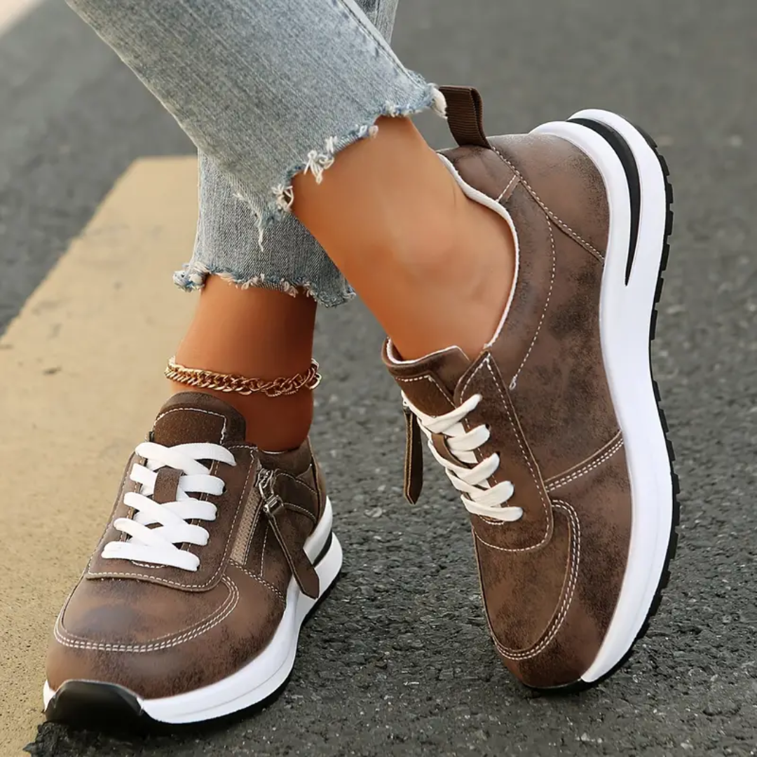 Zapatillas deportivas ortopédicas de mujer, transpirables para verano y comodidad duradera.