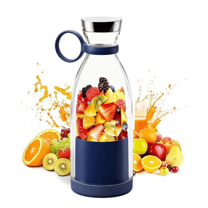 Licuadora de viaje USB para jugos frescos y batidos nutritivos. Mantente hidratado y saludable en todo momento.