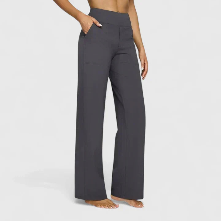 Pantalón de mujer transpirable y elástico, ideal para confort y frescura todo el día.
