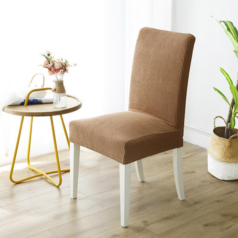 Funda elástica para silla de comedor, diseño moderno que se adapta a cualquier decoración.