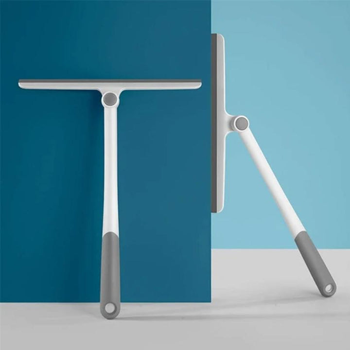 Herramienta de limpieza multiusos para vidrio de ducha, ventanas, azulejos y otras superficies del hogar.