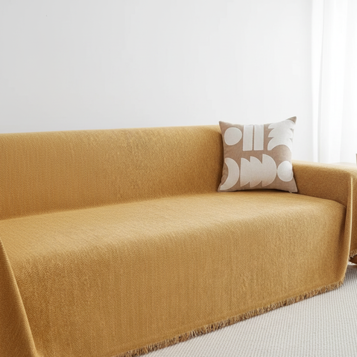 Funda de sofá, protección de muebles con estilo moderno. Resistente al agua para el hogar.