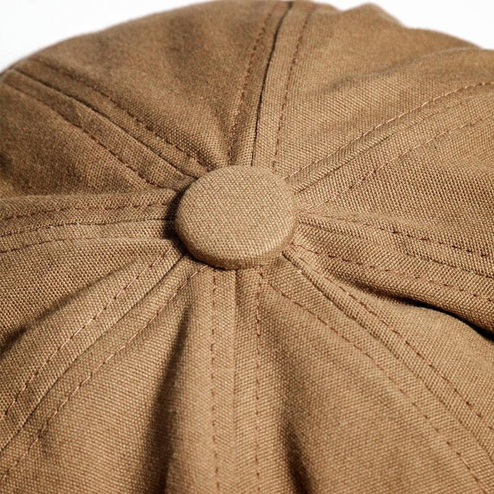 Flatcap de hombre estilo clásico, boina vintage retro. Complemento elegante para cualquier atuendo.