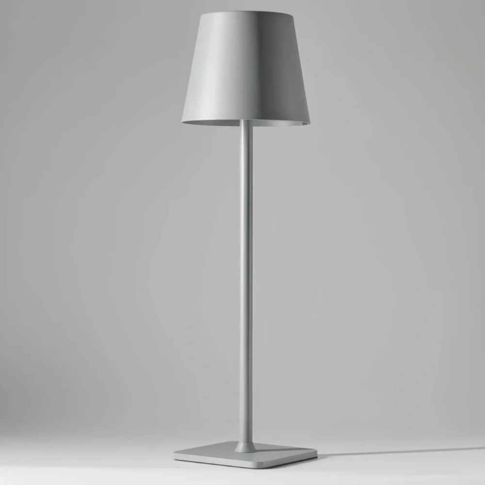 Lámpara de mesa recargable, diseño escandinavo. LED, táctil, inalámbrica. Ideal para decorar y ambientar.