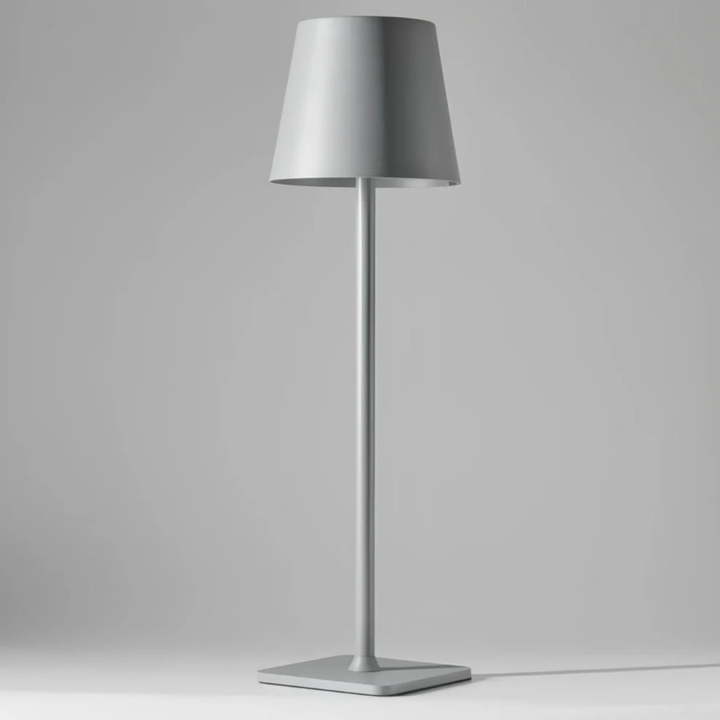 Lámpara de mesa recargable, diseño escandinavo. LED, táctil, inalámbrica. Ideal para decorar y ambientar.