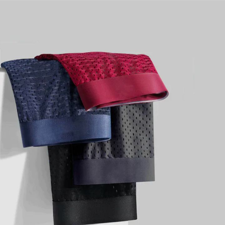Calzoncillos bóxer de hombre, perfectos para verano, ofreciendo suavidad, frescura y comodidad transpirable.