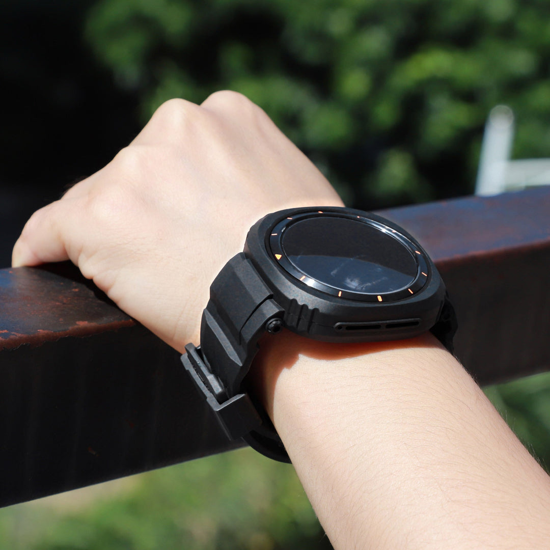 Correa y funda de TPU cómoda para reloj inteligente Ultra 47mm. Ajuste perfecto, uso diario.
