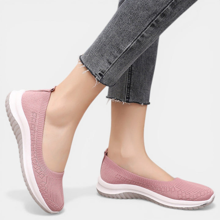 Zapatos ortopédicos transpirables para mujer, cómodos, ligeros, ideales para caminar diario y el confort del pie.