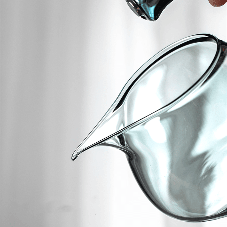 Juego de té Arielle, tetera de vidrio transparente con infusión automática magnética para infusiones perfectas.