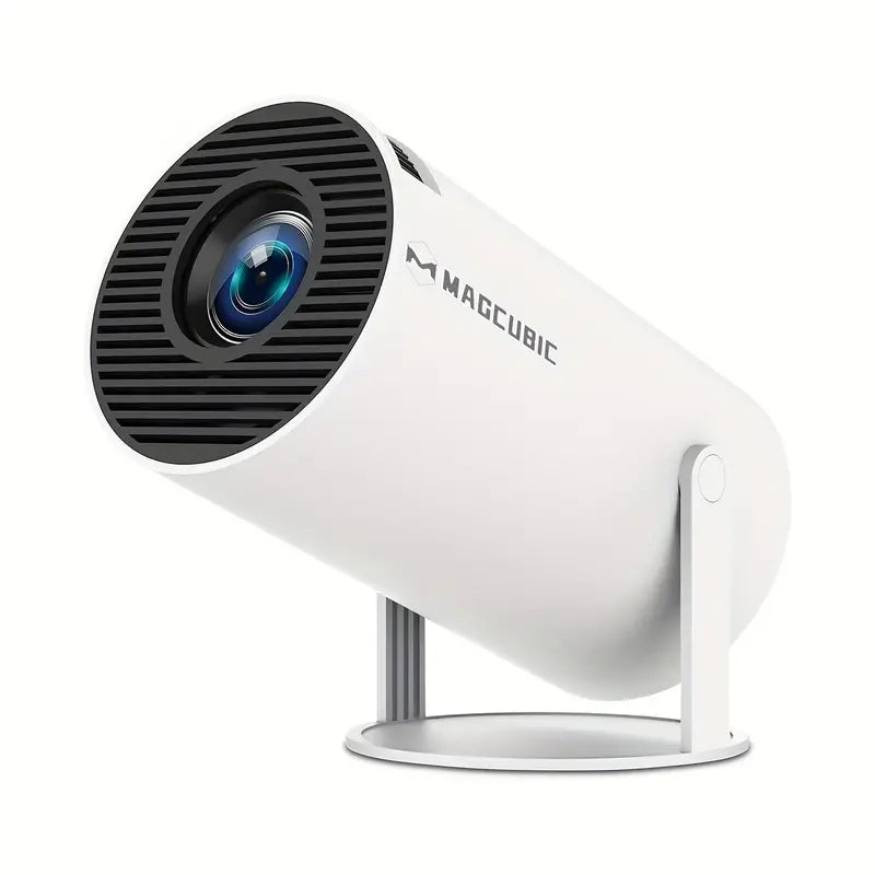 Proyector portátil 4K con Android 11 y Doble WiFi 6, ideal para cine en casa y entretenimiento multimedia.