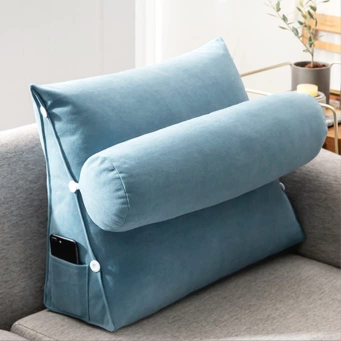 Mejora tu sueño con esta almohada de cuña de lujo, reduce el dolor de espalda y optimiza la postura nocturna.