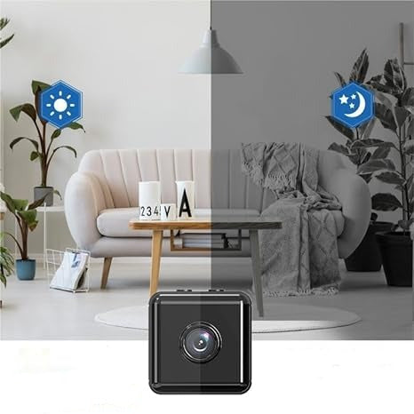Cámara de vigilancia exterior WiFi 1080p. Monitoreo remoto Full HD para seguridad inalámbrica del hogar.
