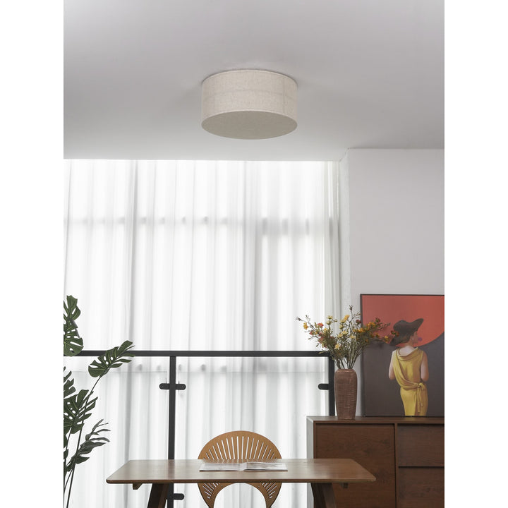 Moderna lámpara de techo Hashira empotrada, luz ambiental que decora espacios.