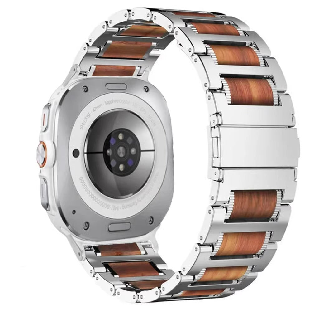 Correa híbrida elegante para Reloj Ultra. Accesorio smartwatch con estilo único, ajuste ideal y gran durabilidad.