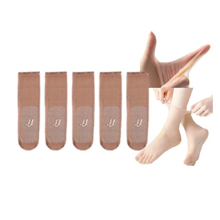 Calcetines transpirables para mujer, antideslizantes e invisibles, para primavera y verano.