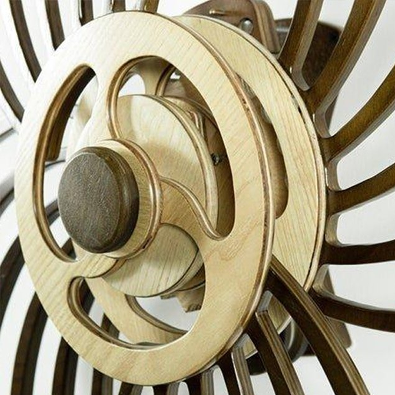 Regalo original: escultura cinética de madera. Ideal para decoración del hogar, meditación y amantes del arte artesanal.